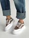 Коричневые мокко замшевые кеды в стиле Vans 36 размер