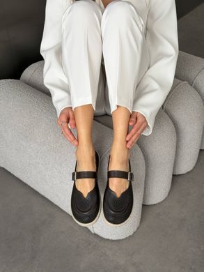 Шоколадні шкіряні анатомічні балетки barefoot з перфорацією 39 розмір
