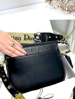 Сумка Christian Dior Bobby шкіряна чорна