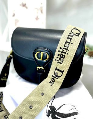 Сумка Christian Dior Bobby шкіряна чорна