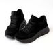 Чорні замшеві жіночі кросівки 2024