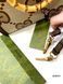 Коричнева шкіряна сумка Gucci з деревяними ручками