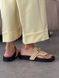 Пастельно-жовті замшеві анатомічні шльопанці  barefoot 41 розмір