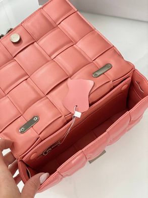 BOTTEGA VENETA рожева шкіряна сумка MINI