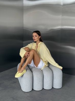Жовті масло шкіряні м'ягкі анатомічні балетки barefoot 39 розмір